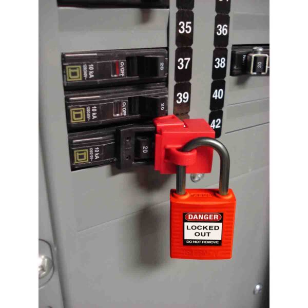 Candado de seguridad para bloqueo - Rojo - Imagen 2