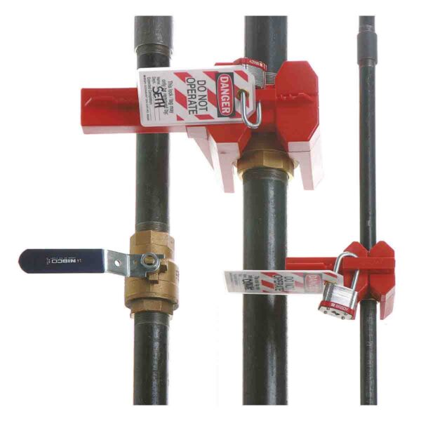 Dispositivo de bloqueo para válvulas de bola - 1,27 a 6,35 cm - Imagen 2