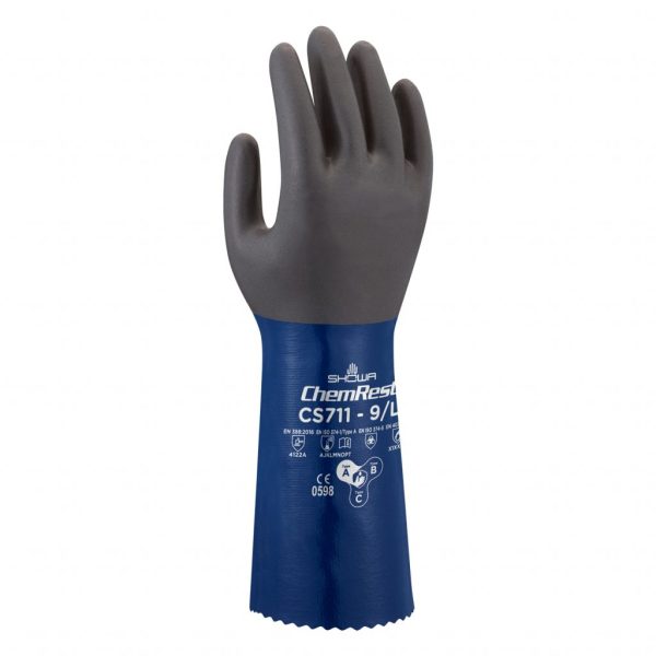 Guantes De Trabajo Nitrilo Espuma Showa CS711