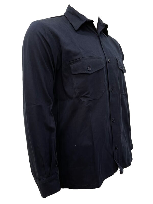 Camisa de trabajo brin azul - Imagen 2