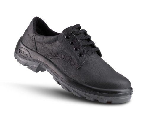 Zapato De Seguridad Y Trabajo Bompel Descarne Con Puntera Negro - Imagen 2