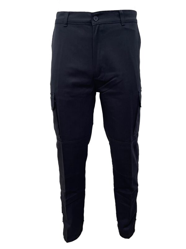 Pantalon de trabajo cargo 100% algodón azul Pindó - Imagen 2
