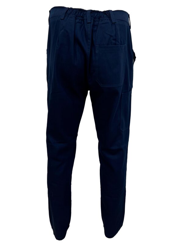 Pantalón de trabajo brin azul - Imagen 2