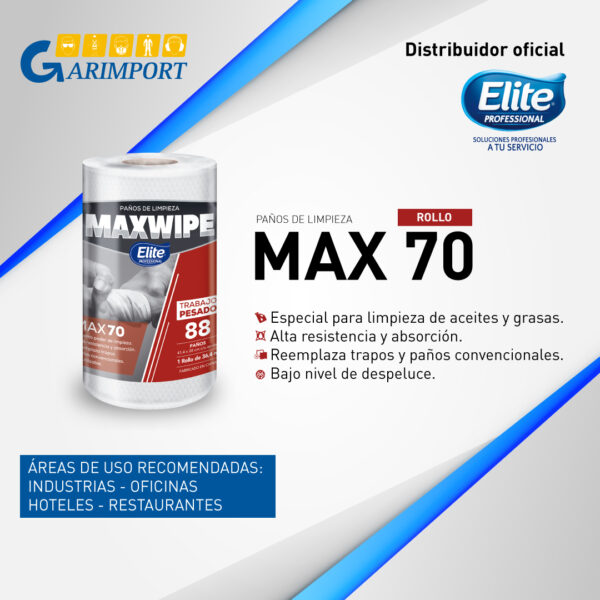 88 Paños Maxwipe Elite
