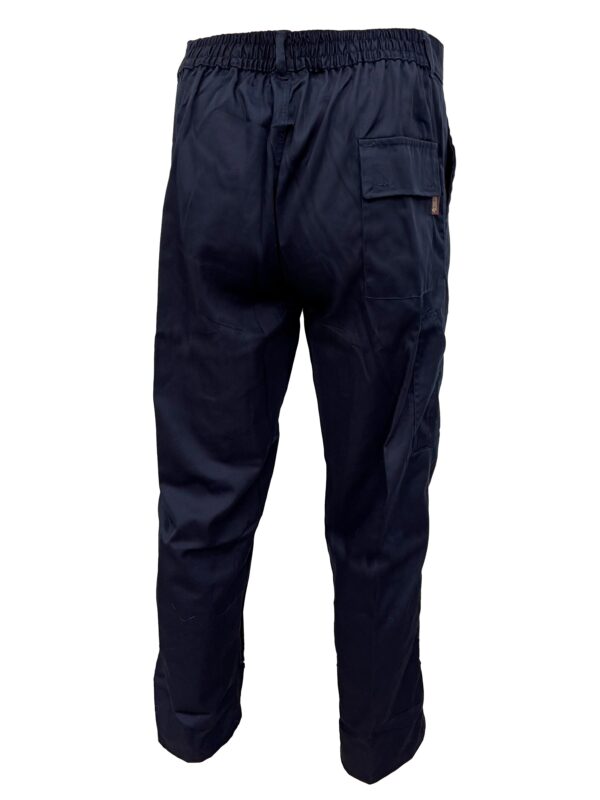 Pantalón de trabajo gabardina azul - Imagen 2