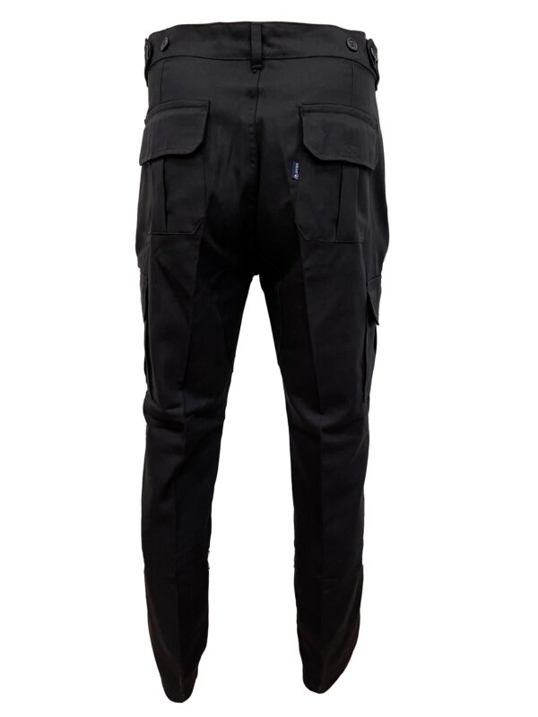 Pantalon de trabajo cargo 100% algodón negro Pindó - Imagen 3