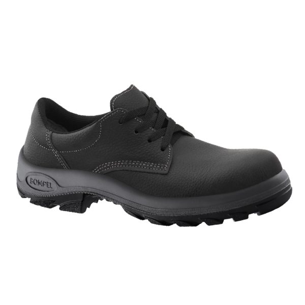 Zapato De Seguridad Y Trabajo Bompel Descarne Con Puntera Negro