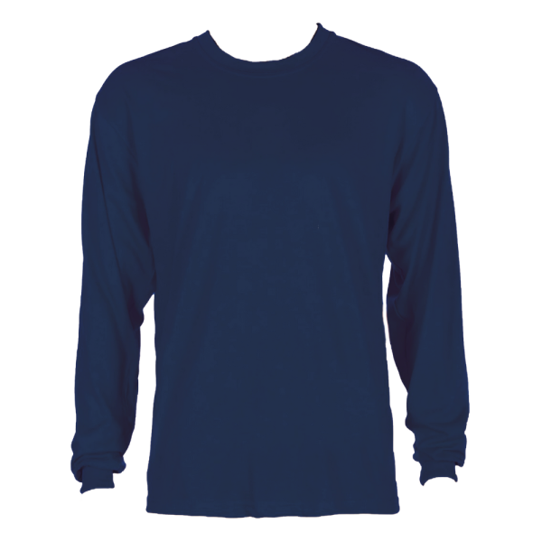 Camiseta  Manga Larga Azul