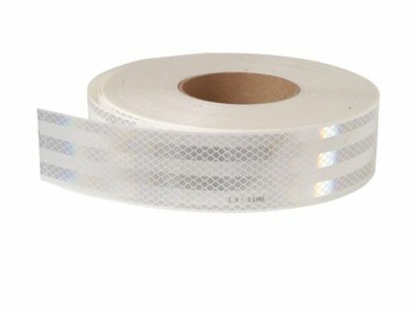 Cinta reflectiva Diamante Blanca  por Metro