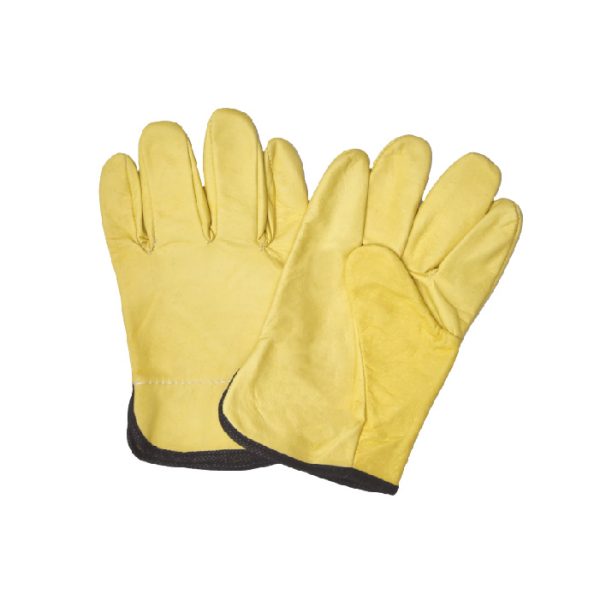 Guantes Vaqueta Amarillo