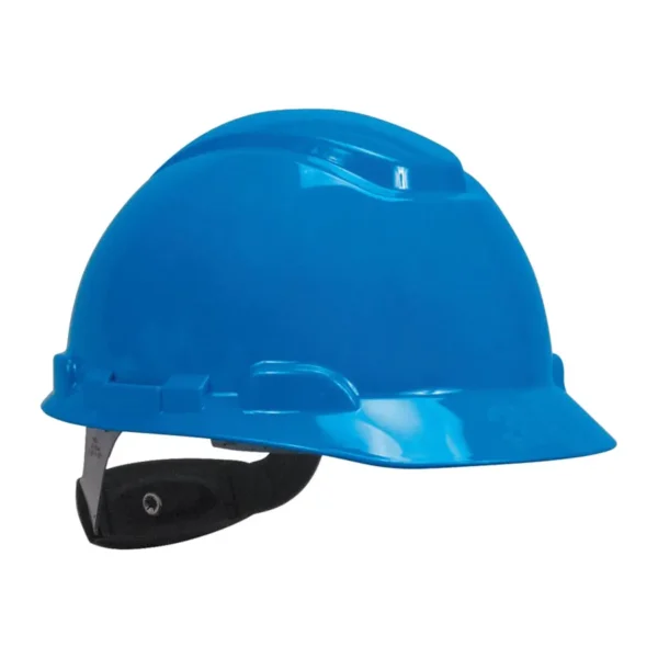 Casco de seguridad 3M con arnés Cremallera Azul