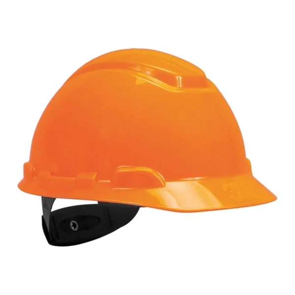 Casco de seguridad 3M con arnés Cremallera Naranja