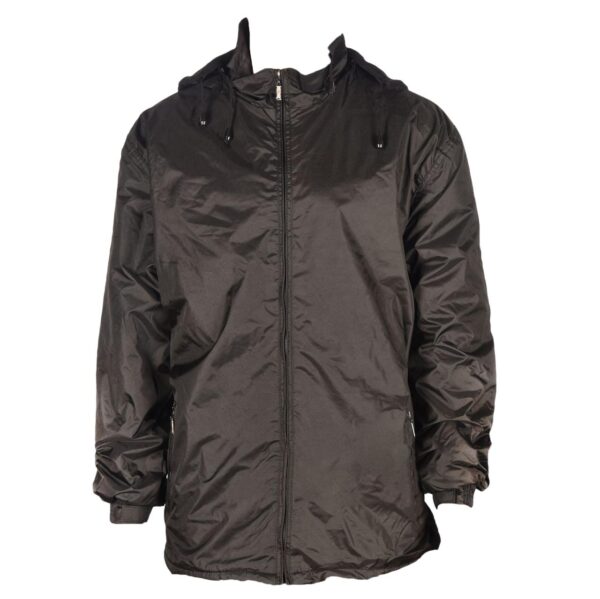 Campera de Lluvia Negra
