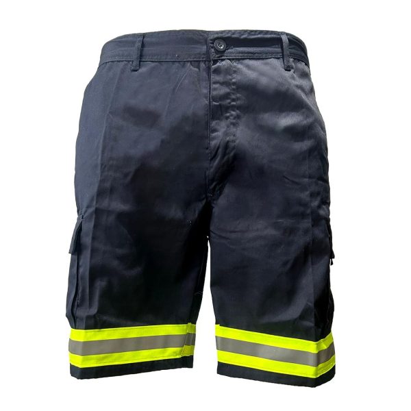 Bermuda Gabardina Con Reflectivo